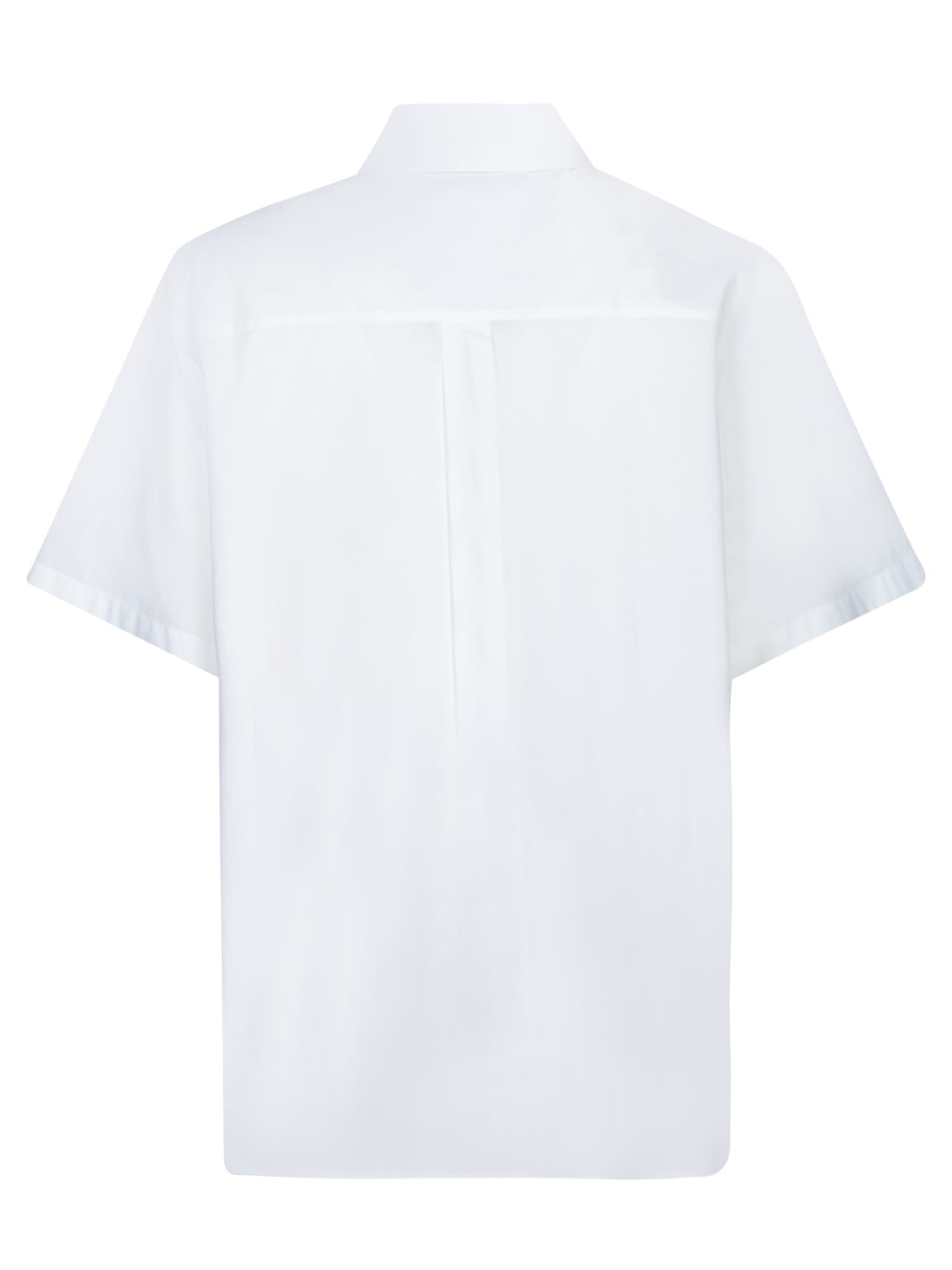 Shop Incotex Cecile Embroidered White Shirt
