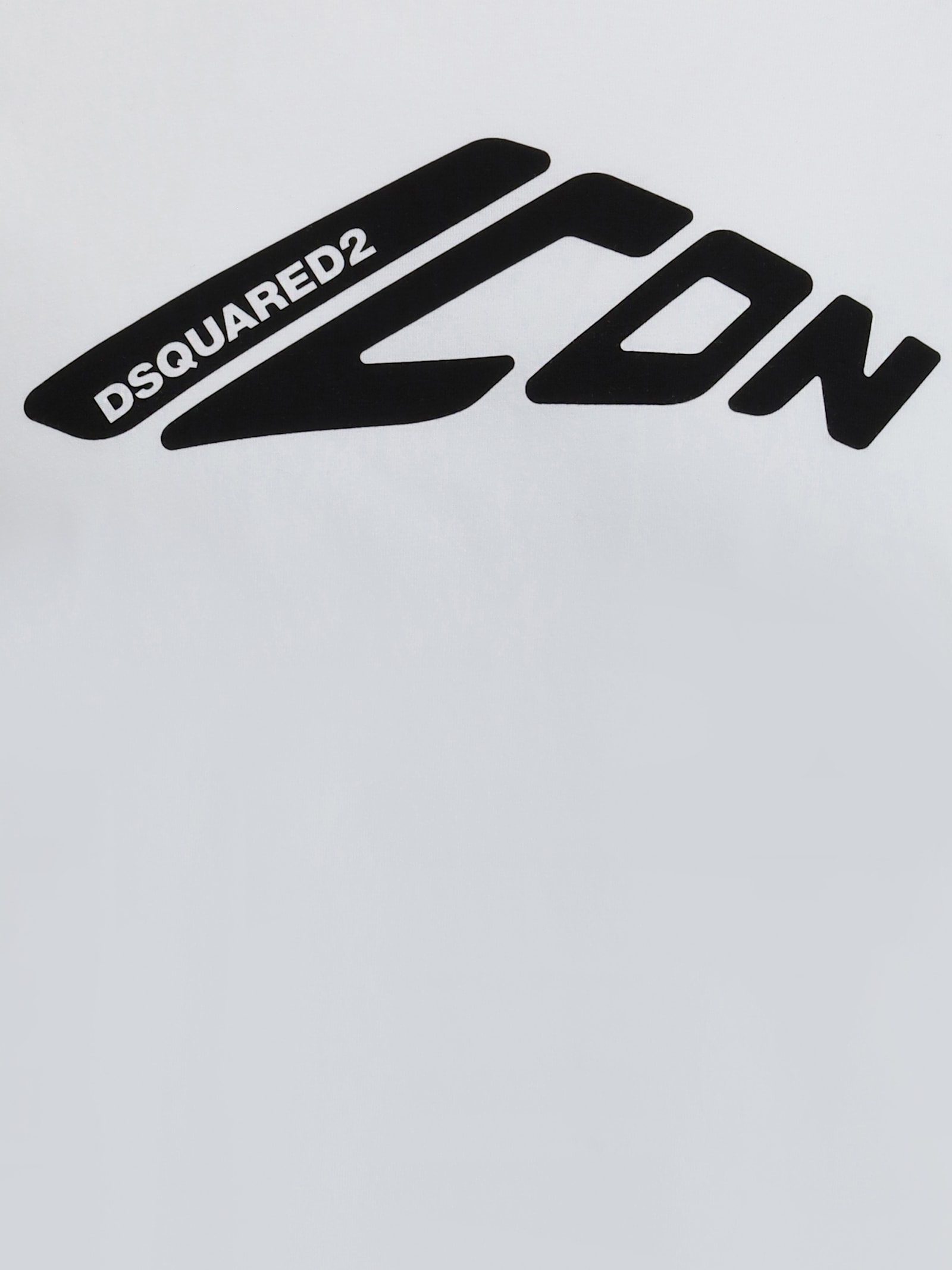 Dsquared2 Logoed T-shirt In Gray