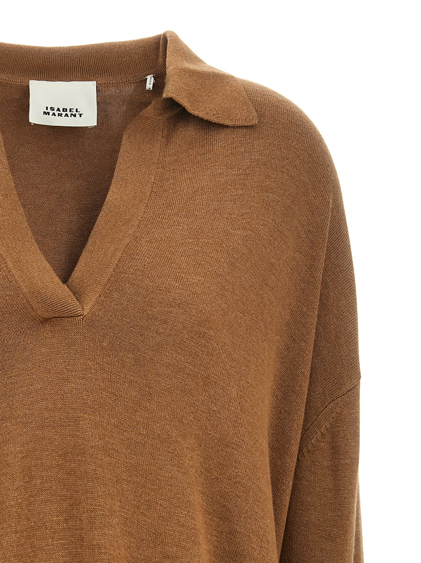 Shop Isabel Marant Galix Sweater In Beige