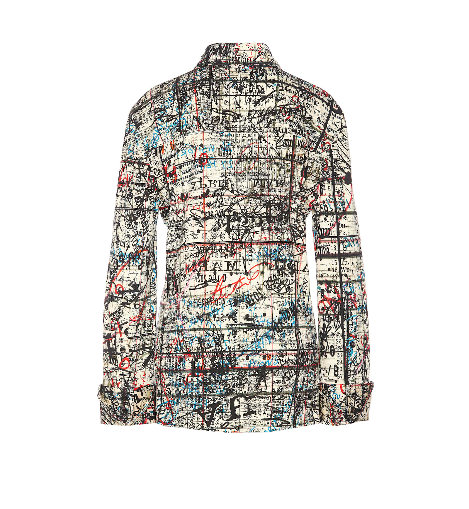 Shop Bottega Veneta Memory Print Shirt In Multicolour