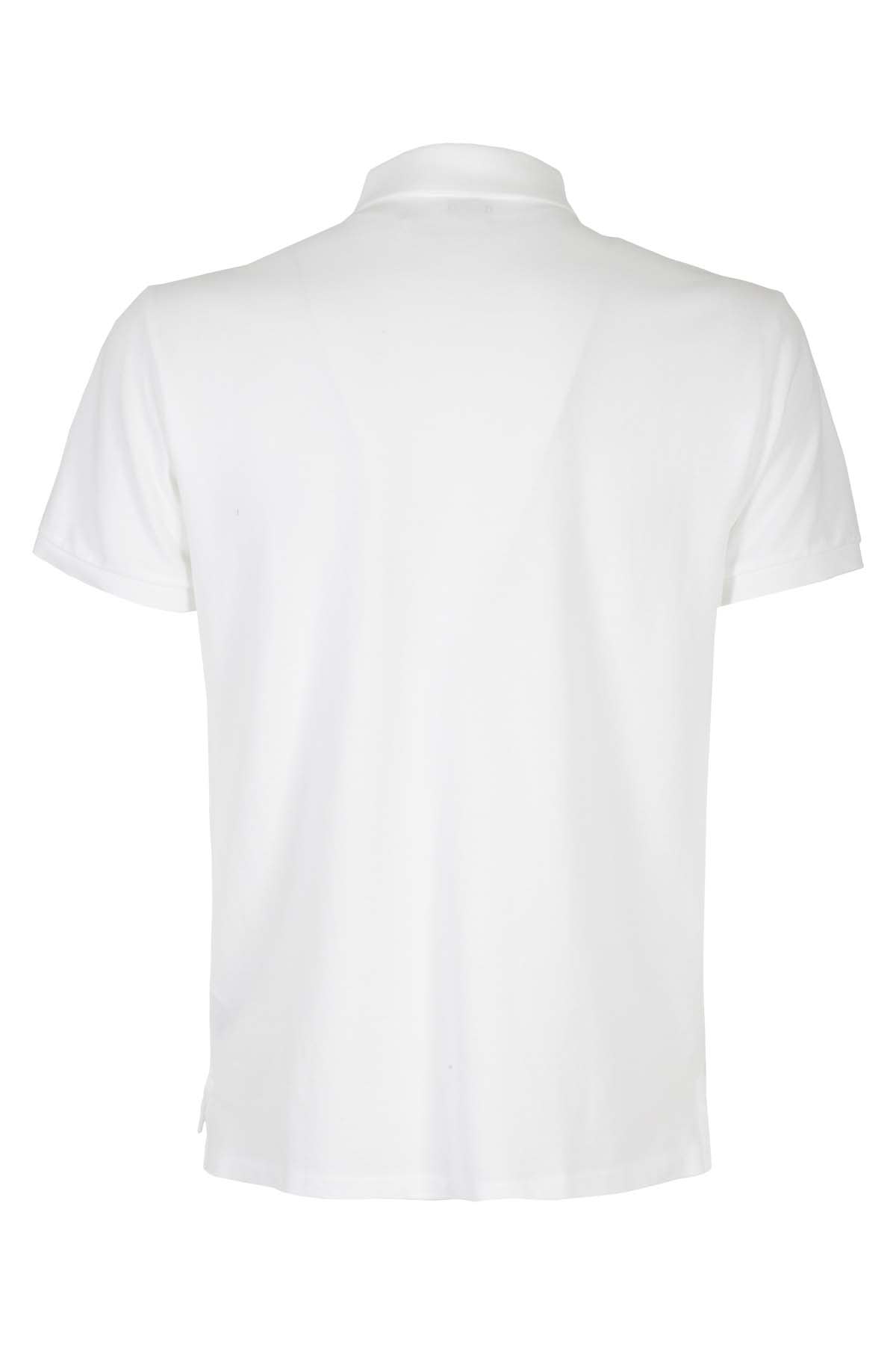 Shop Polo Ralph Lauren Short Sleeve Knit In White