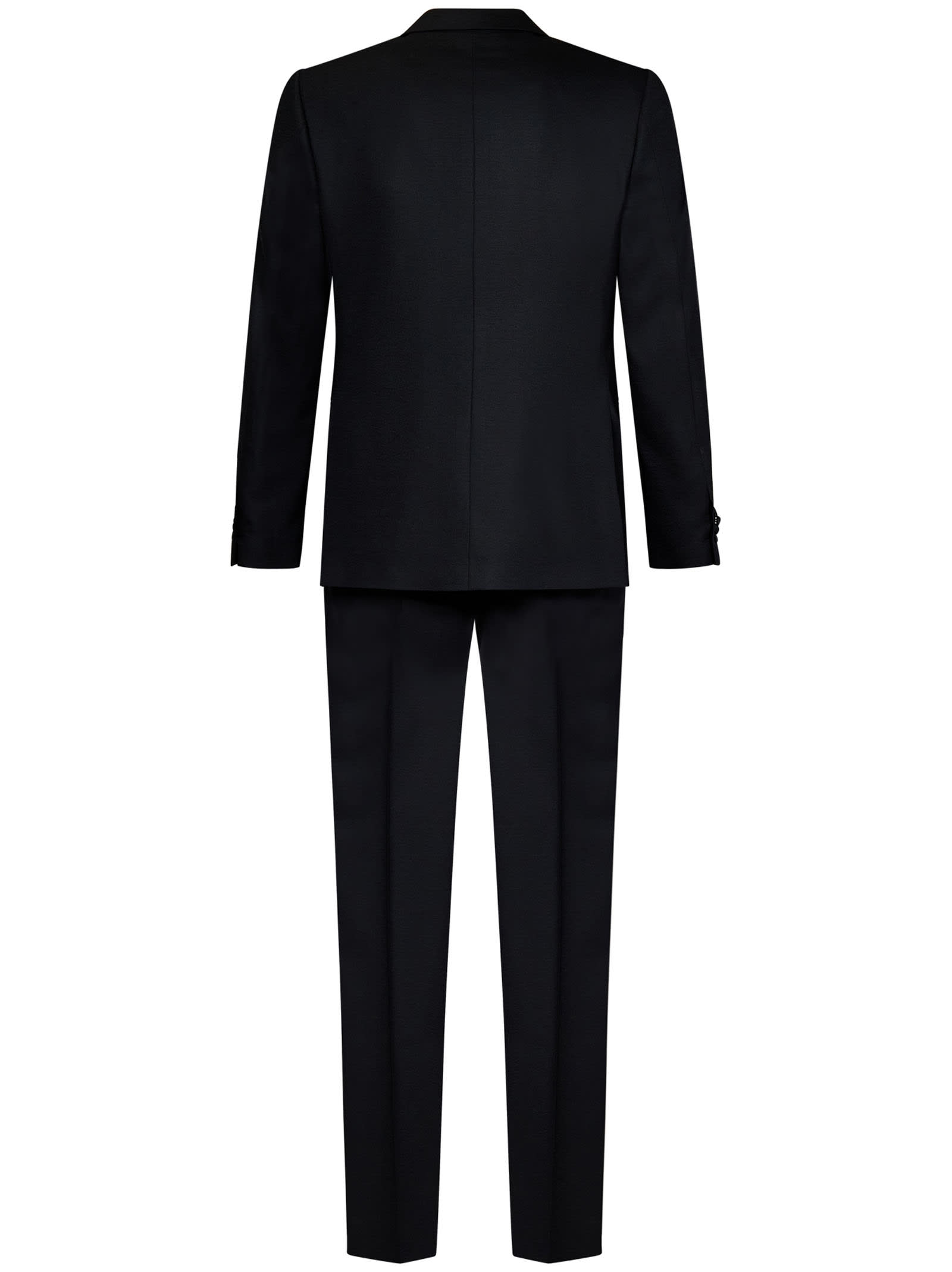 Shop Lardini Suit In Black