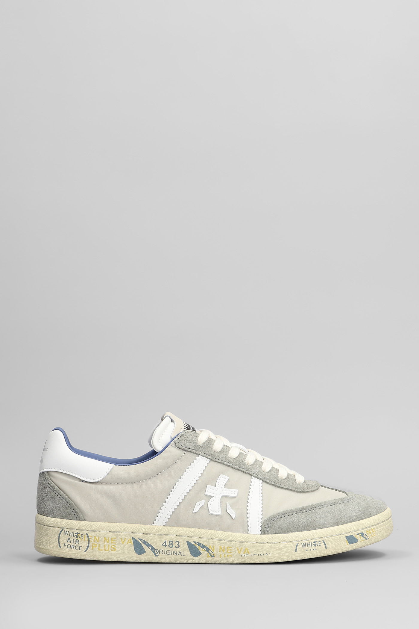 Bonnie Sneakers In Grey Suede And Fabric
