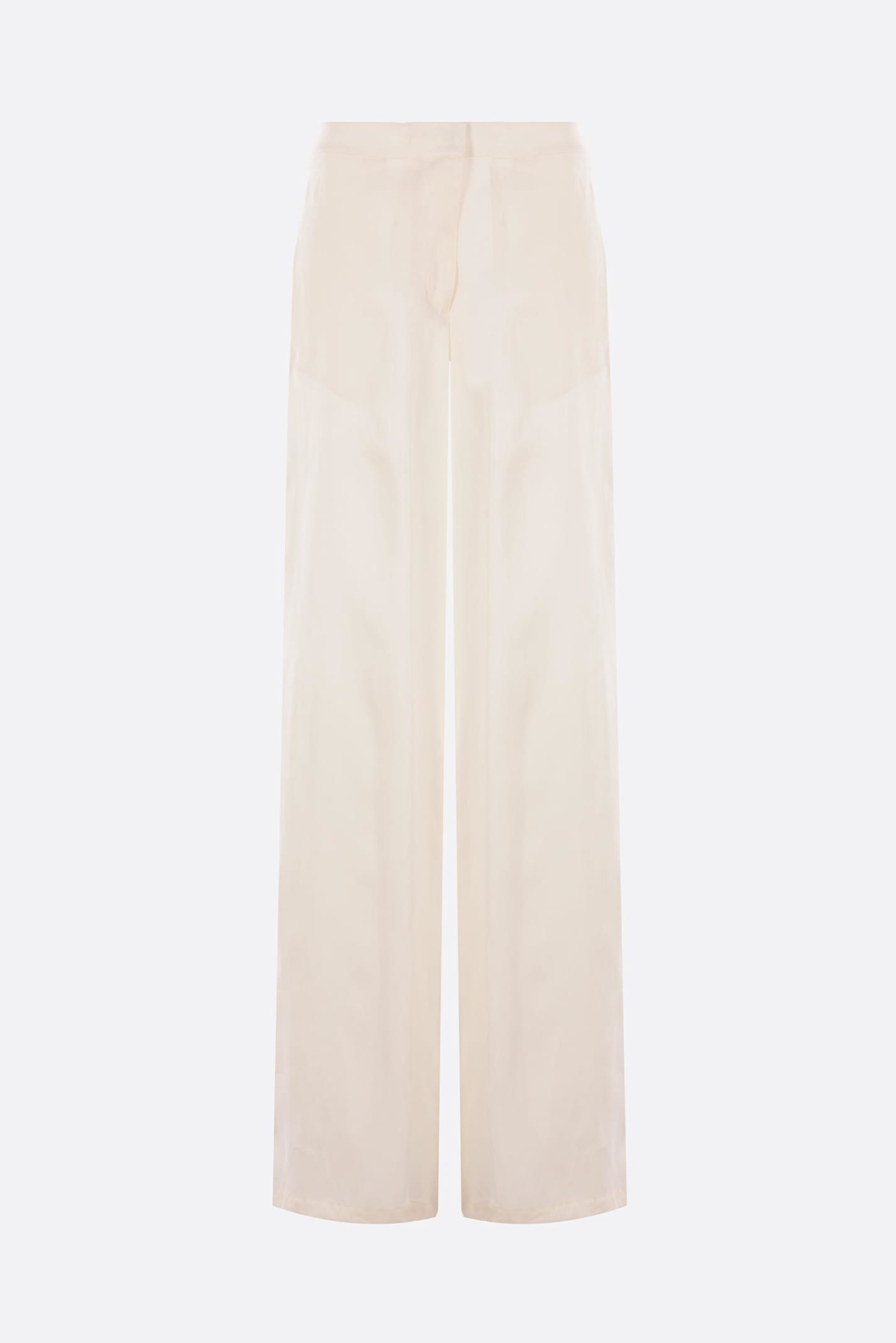 Blumarine Wide-leg Trousers In Gabardine