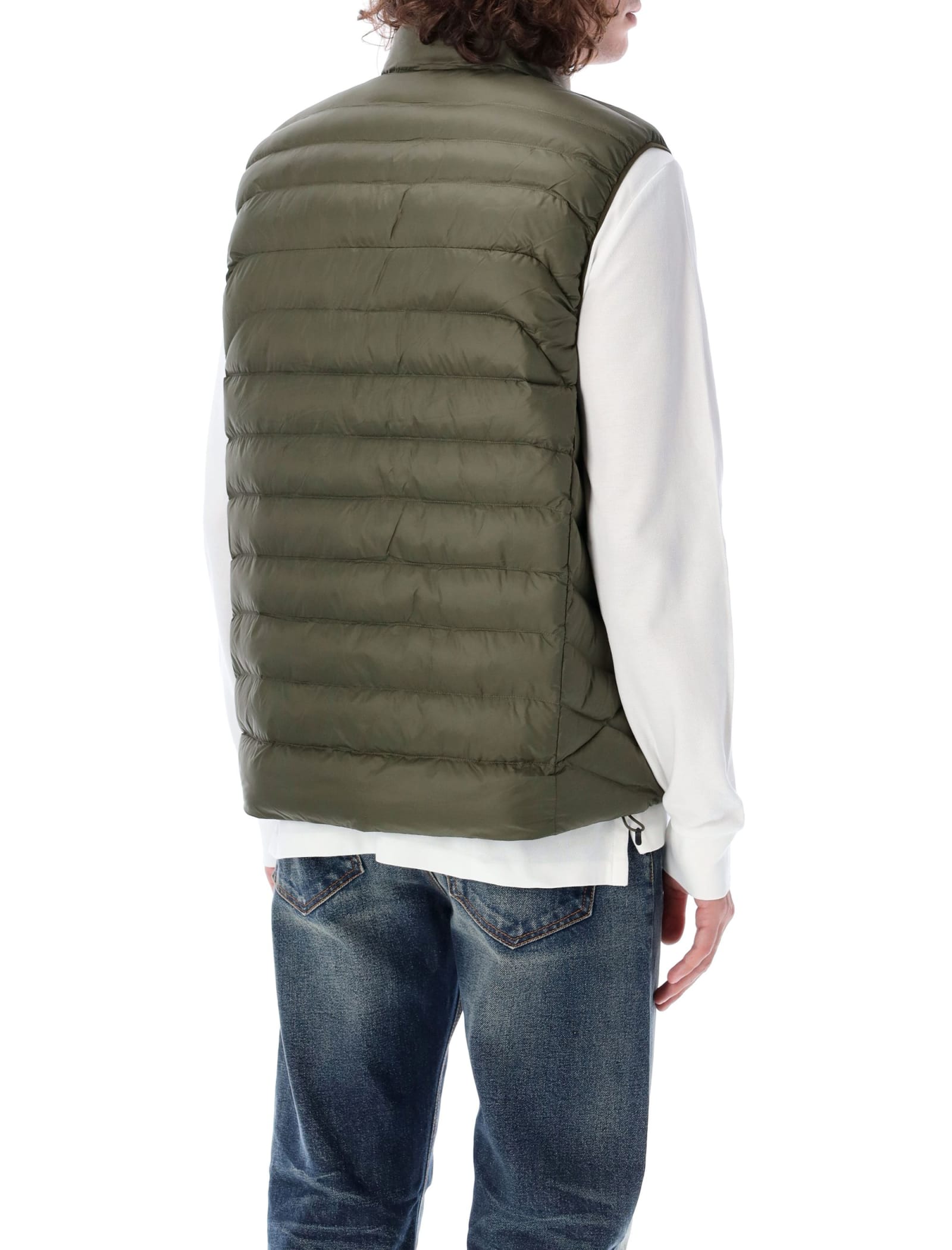 Shop Polo Ralph Lauren 4season Vest In Olive