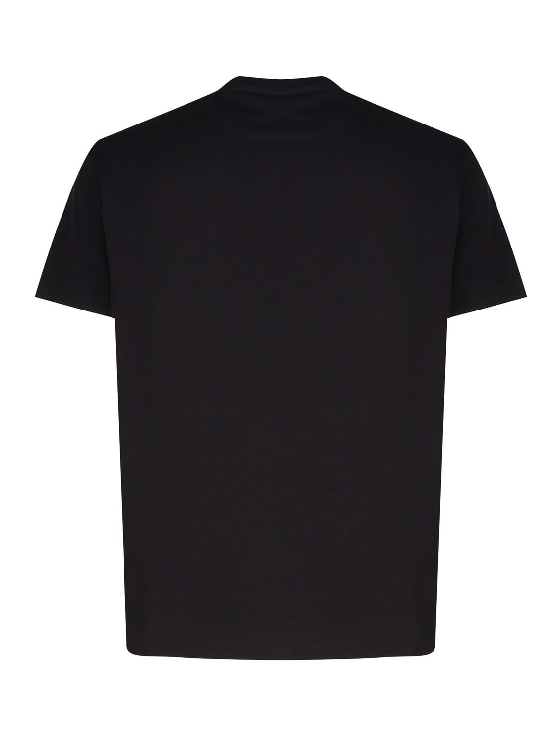 Shop Valentino Vlogo T-shirt In Cotton In Black