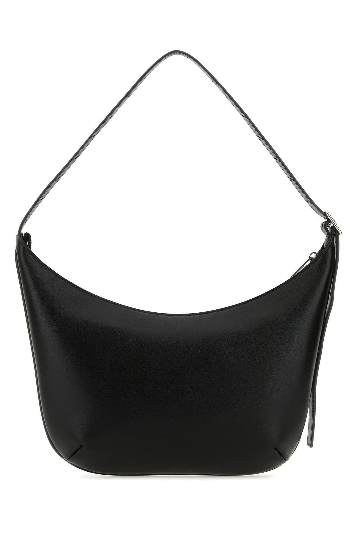 Shop Balenciaga Black Leather Mary-kate Shoulder Bag