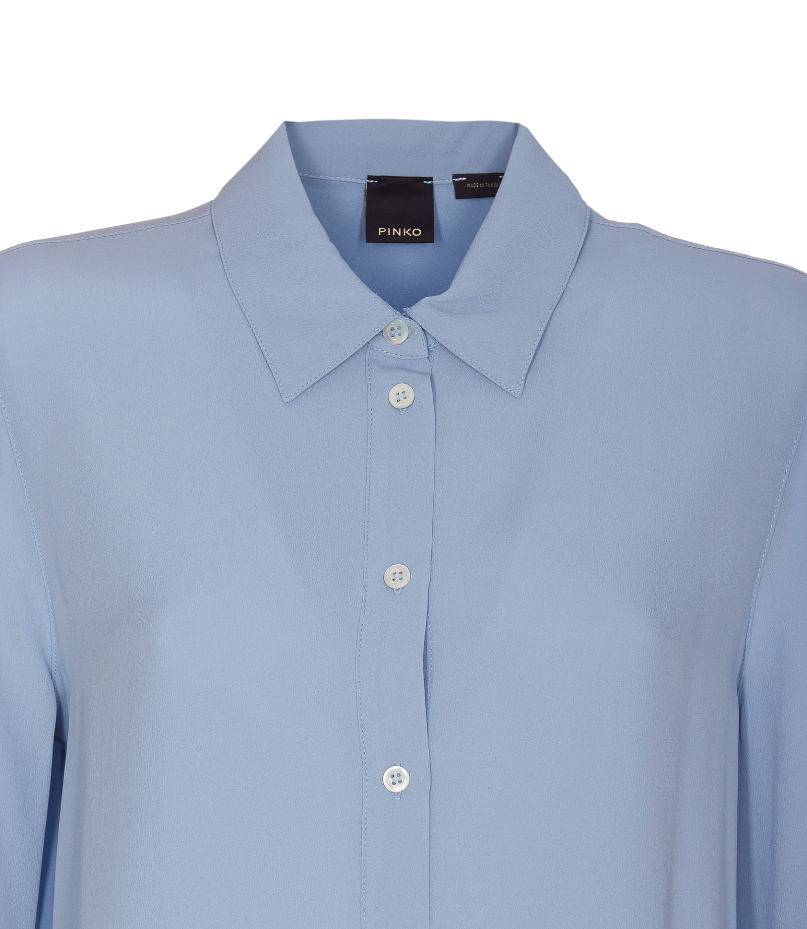 Shop Pinko New Nora Shirt In Blue