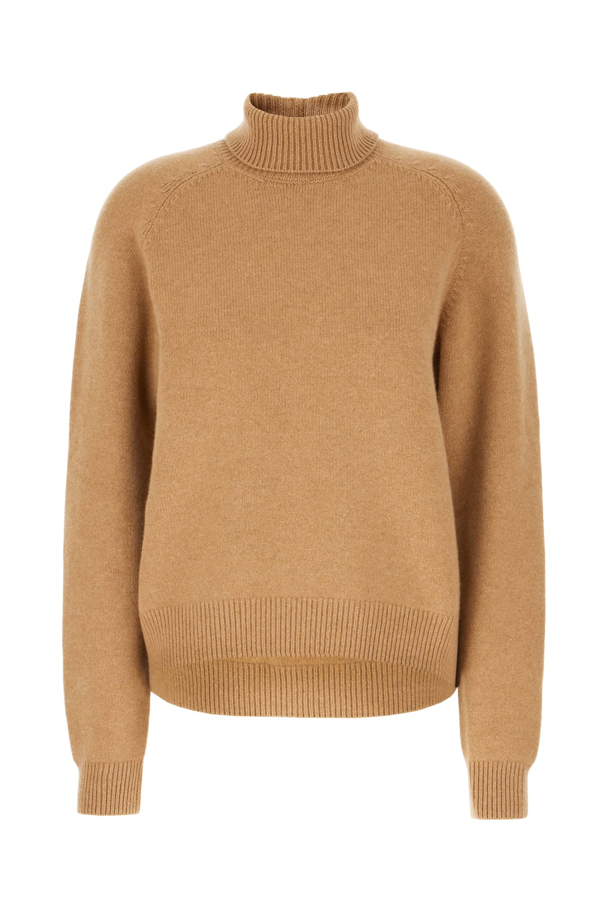 Fendi Beige Cashmere Blend Sweater In Biscuit