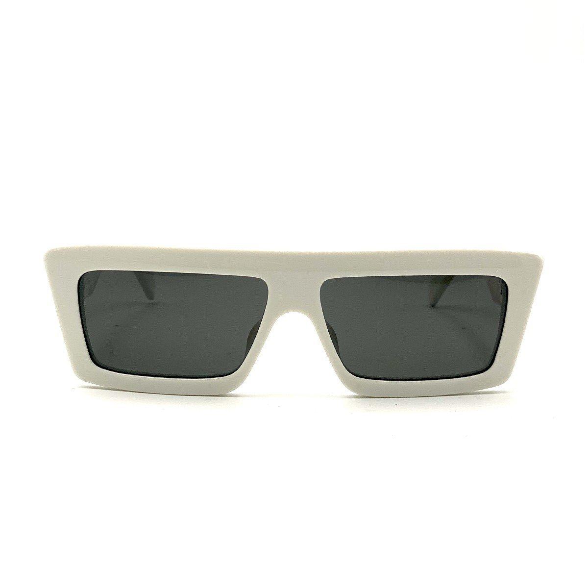 Celine Rectangle Block Framed Sunglasses In 25a