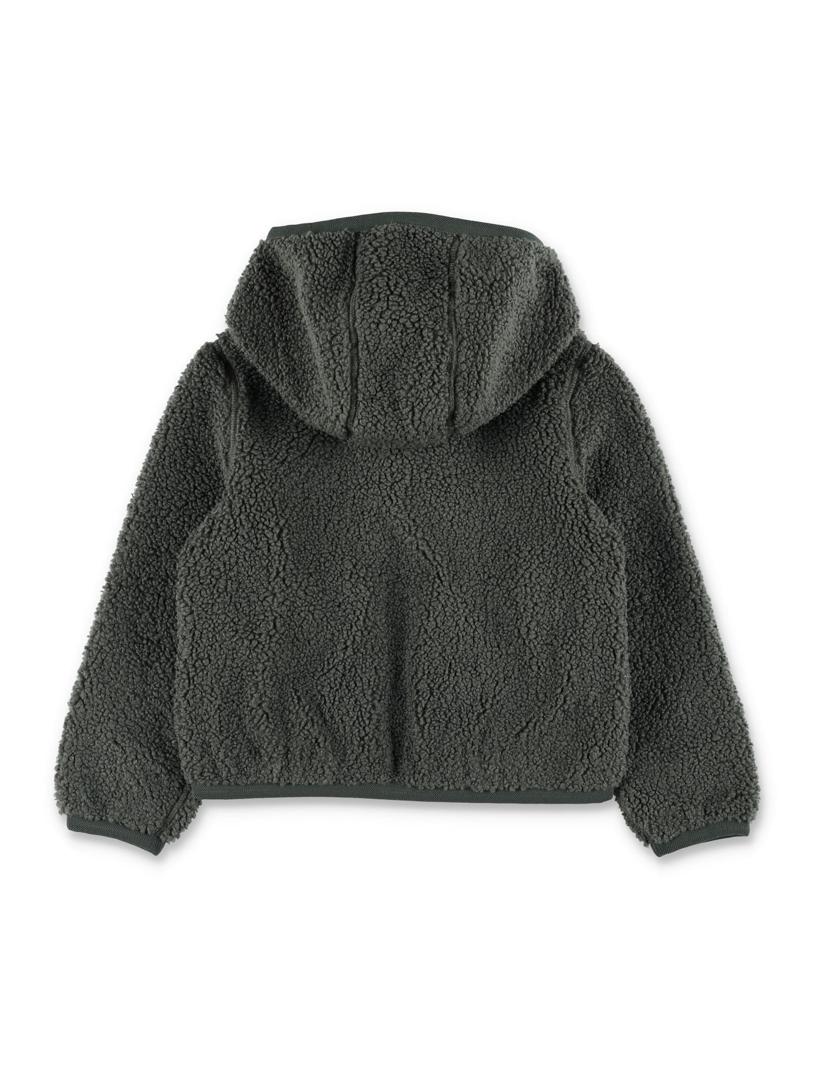 K-way Kid - Reversible Sherpa Fleece Jacket In Multi
