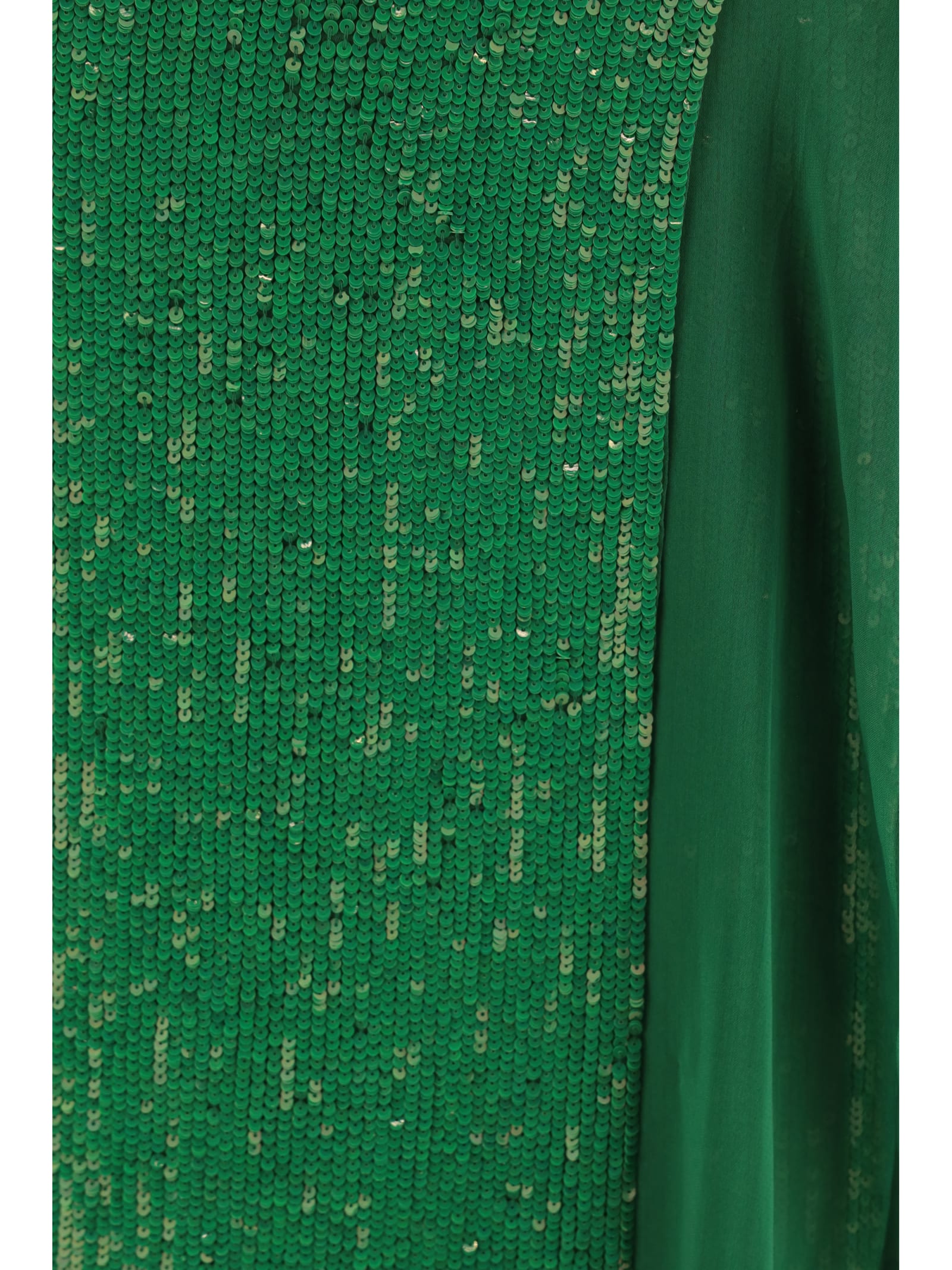 Shop P.a.r.o.s.h Skirt In Verde Bottiglia