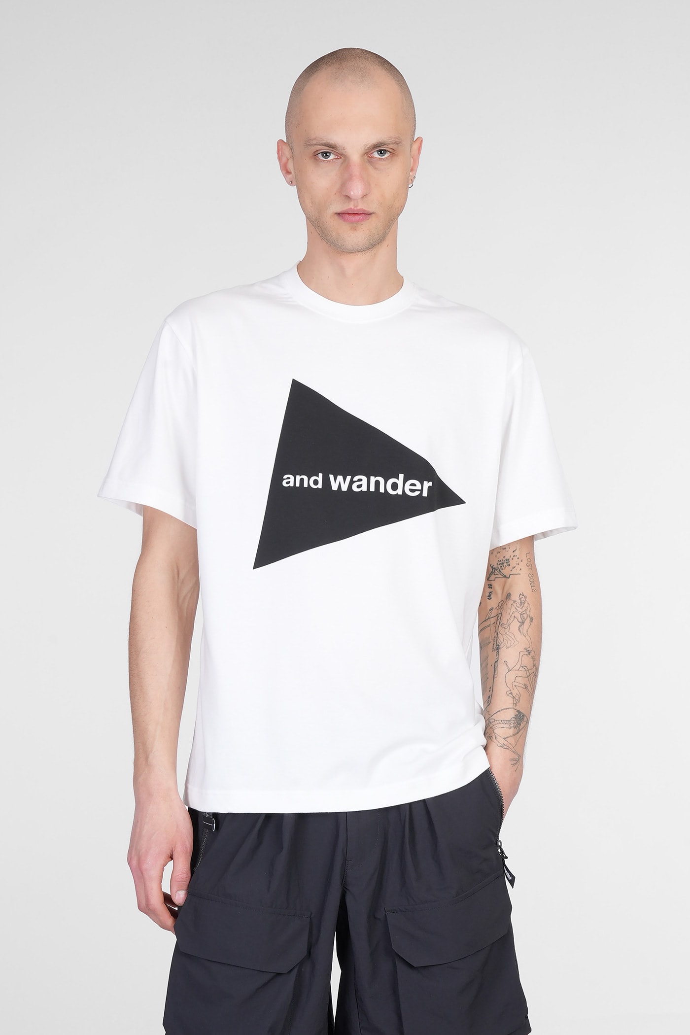 T-shirt In White Cotton