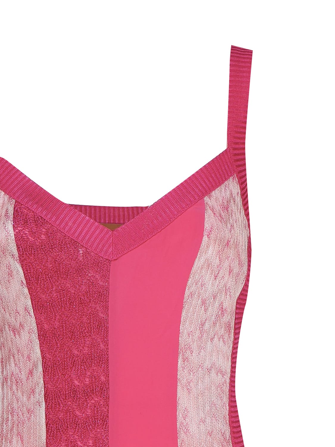 Shop Missoni Lightweight Knit Dress In Pink