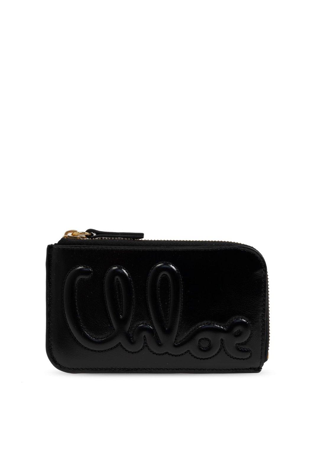 Shop Chloé C Small Purse In Black