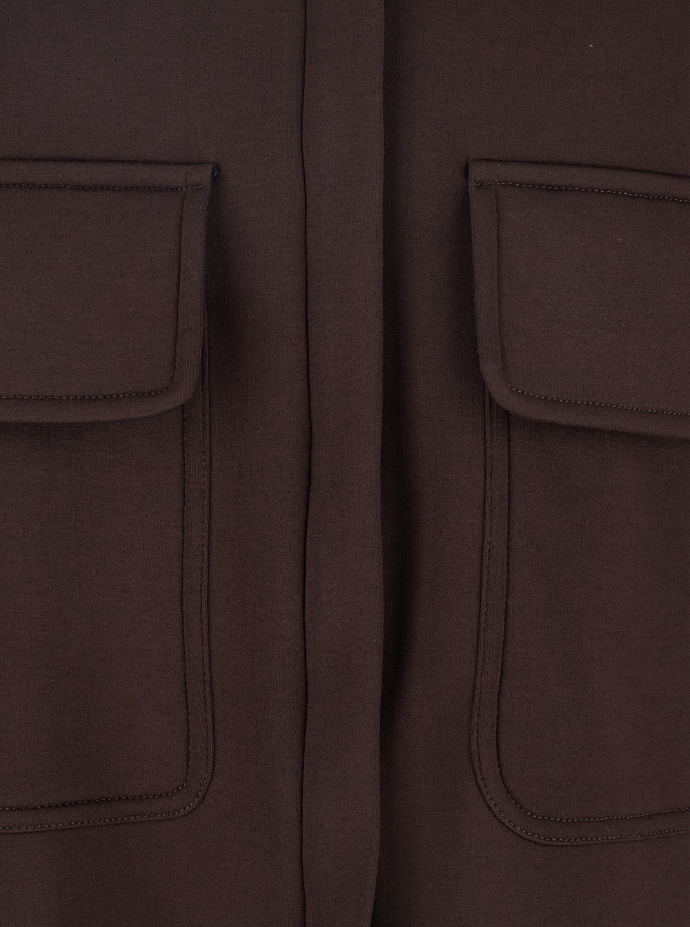 Merci Long Sleeve Jacket In Brown