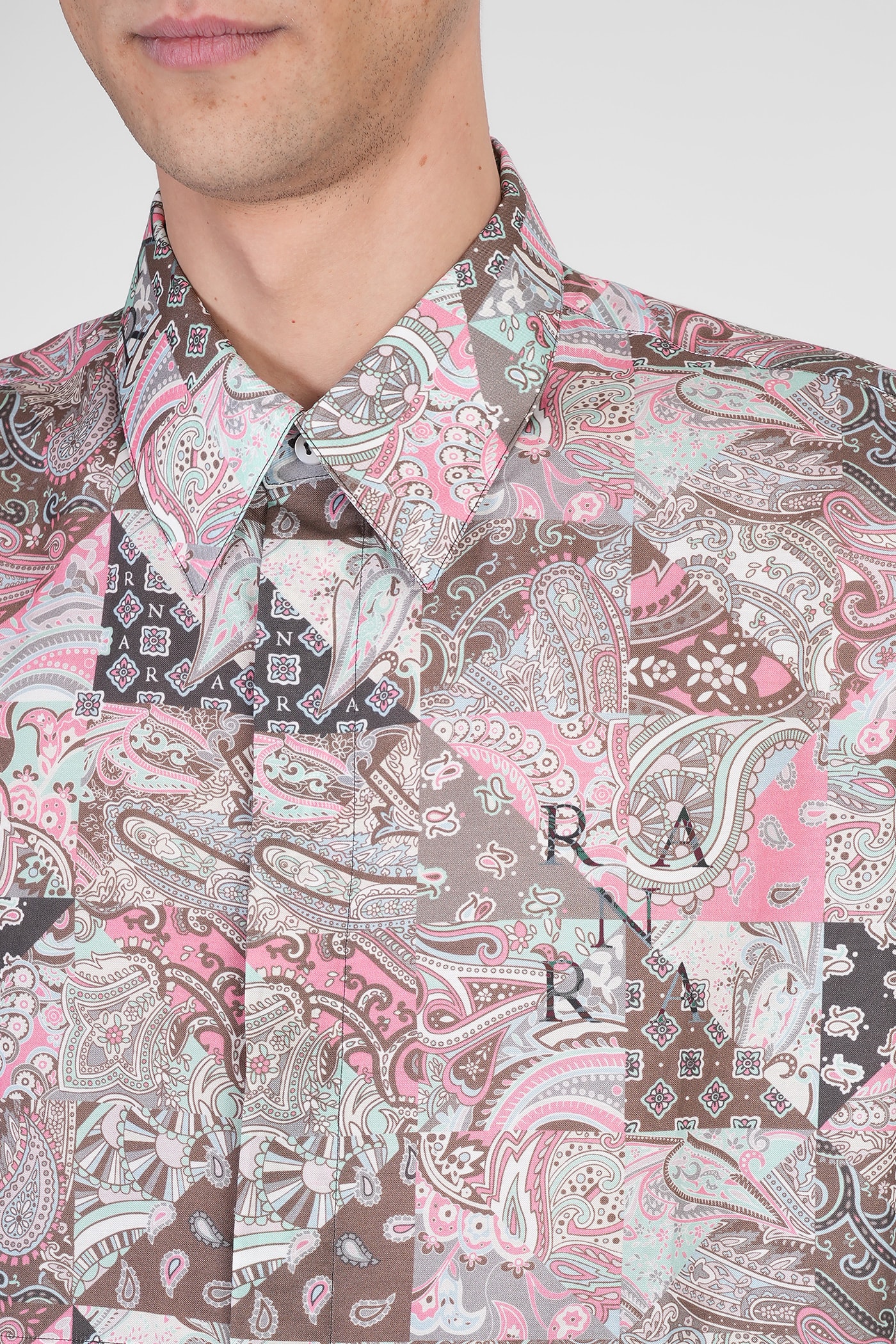 Ranra Maker Shirt In Multicolor Viscose