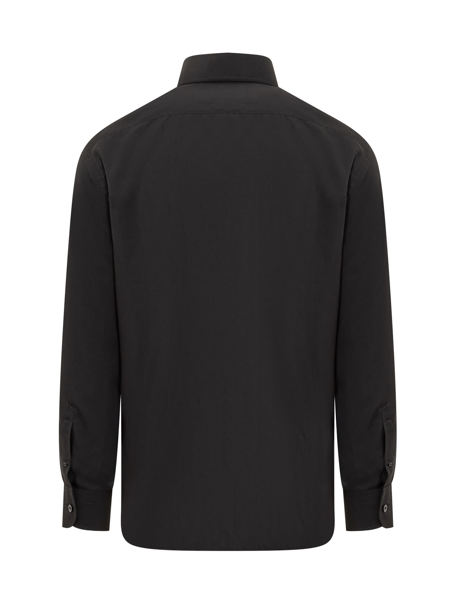 Shop Tom Ford Fluid Shirt In Black