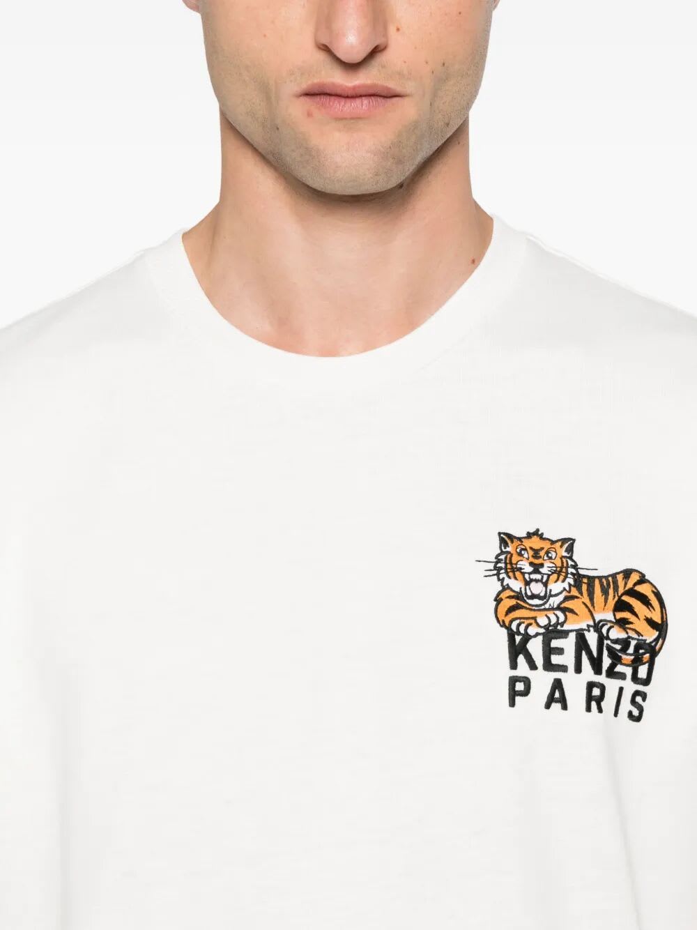 Kenzo Slim Fit T-shirt In White