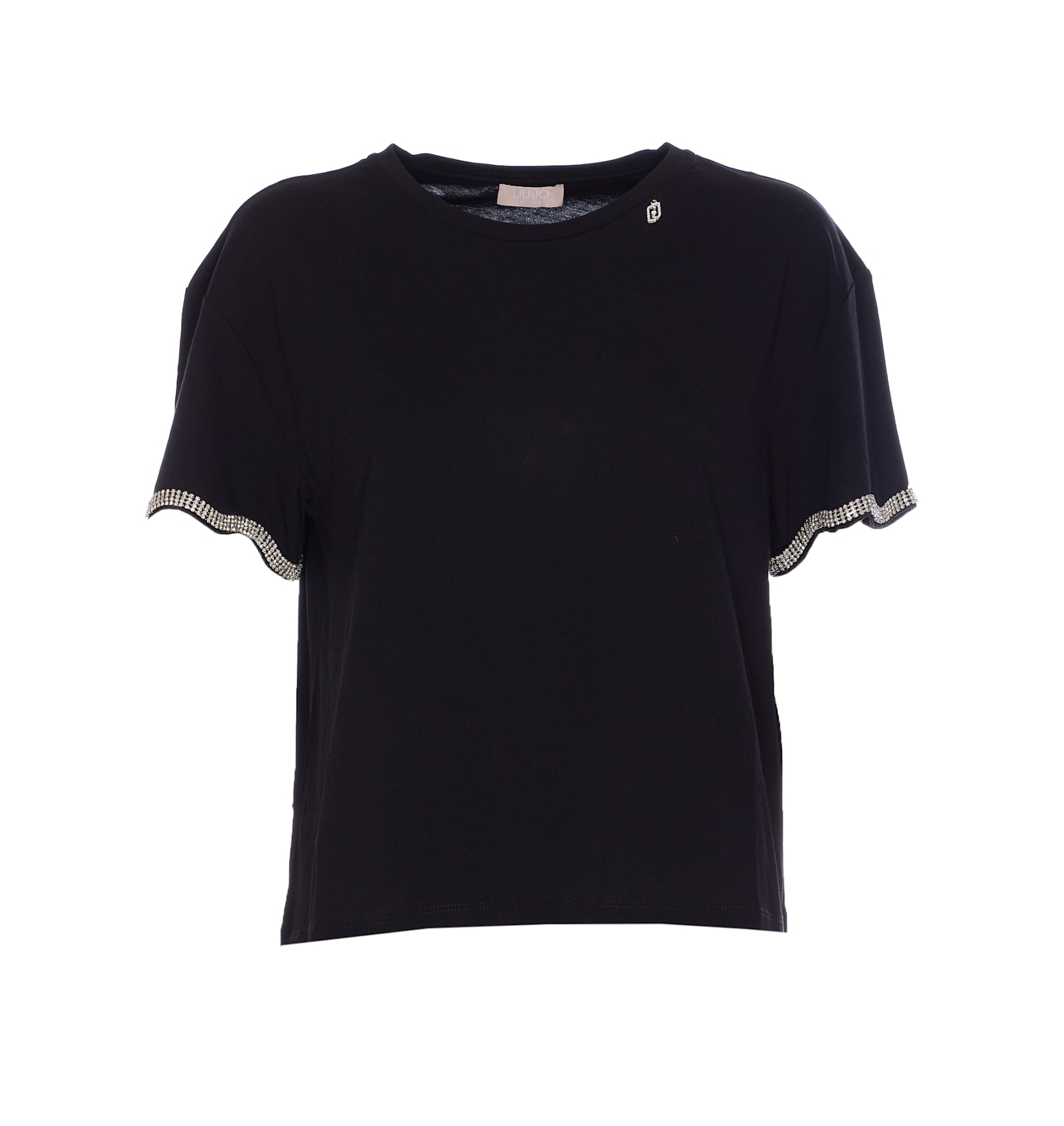 Liu •jo T-shirt Liu Jo Woman Color Black In Black