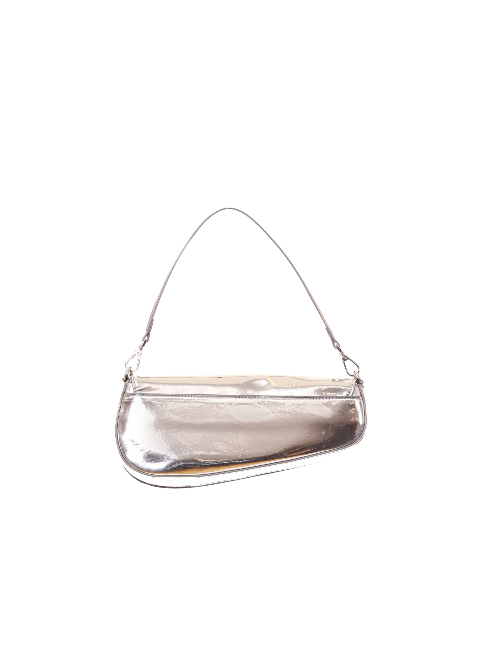 Just Cavalli Chain-strap Top-handle Shoulder Bag In Silver