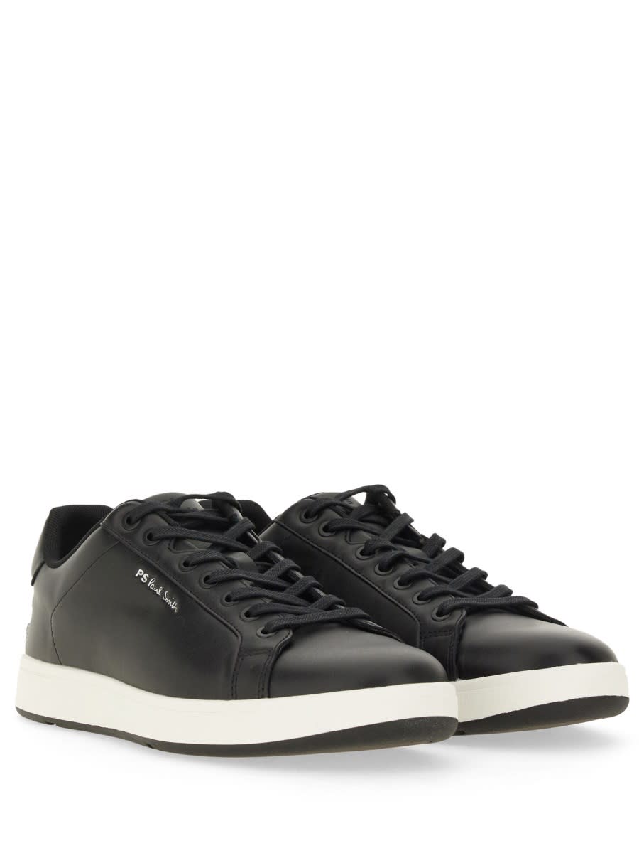 Ps By Paul Smith Ps Paul Smith Modern Black Sneakers With Logo In Black