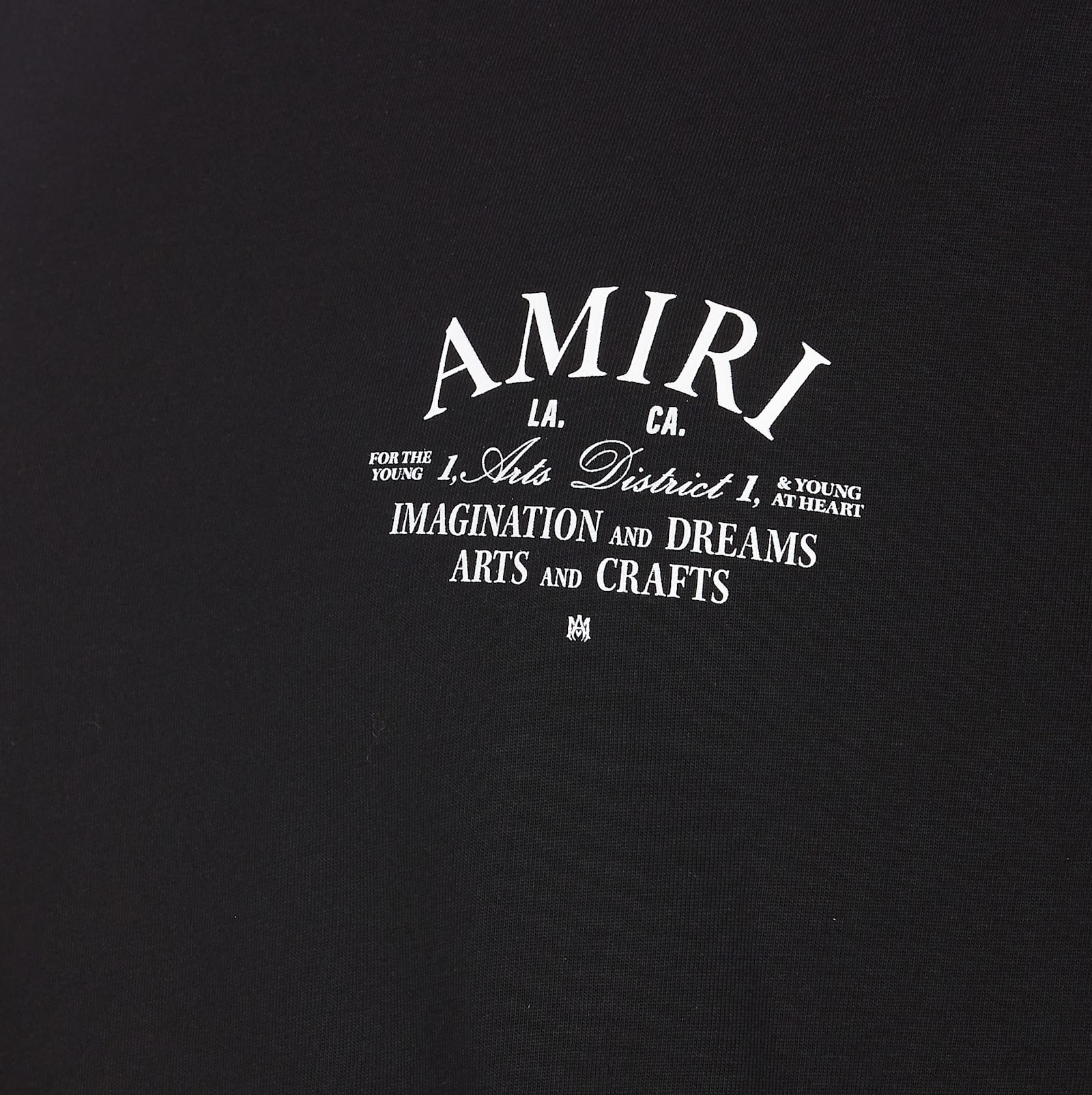 Shop Amiri Arts District T-shirt In Black