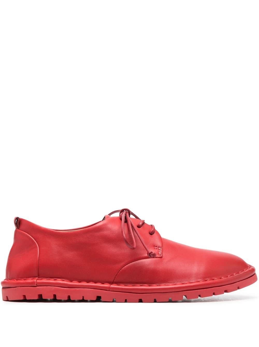 Shop Marsèll Sancrispa Derby Shoes In Red