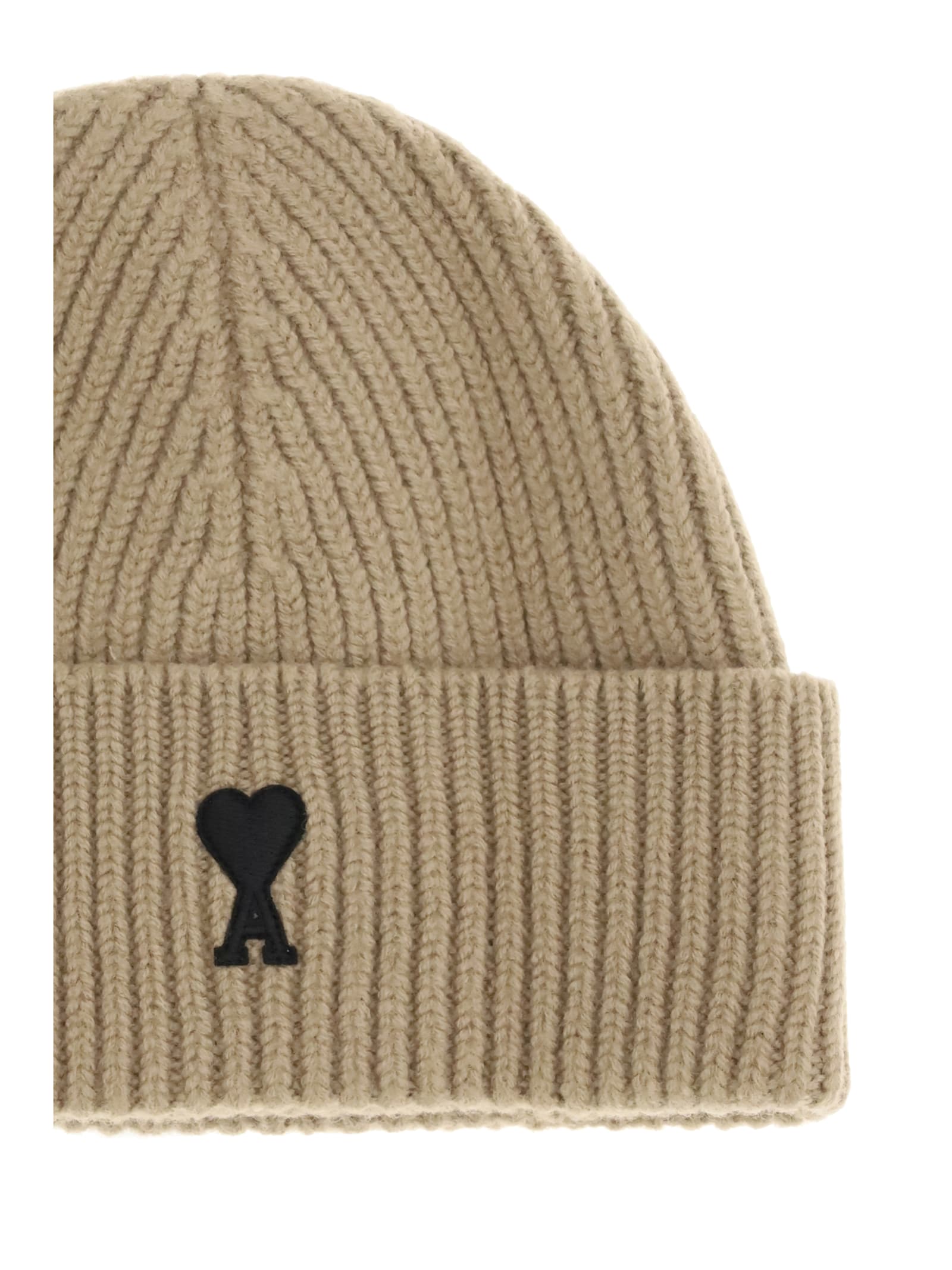 Ami Alexandre Mattiussi Ami De Coeur Beanie Hat In Multi