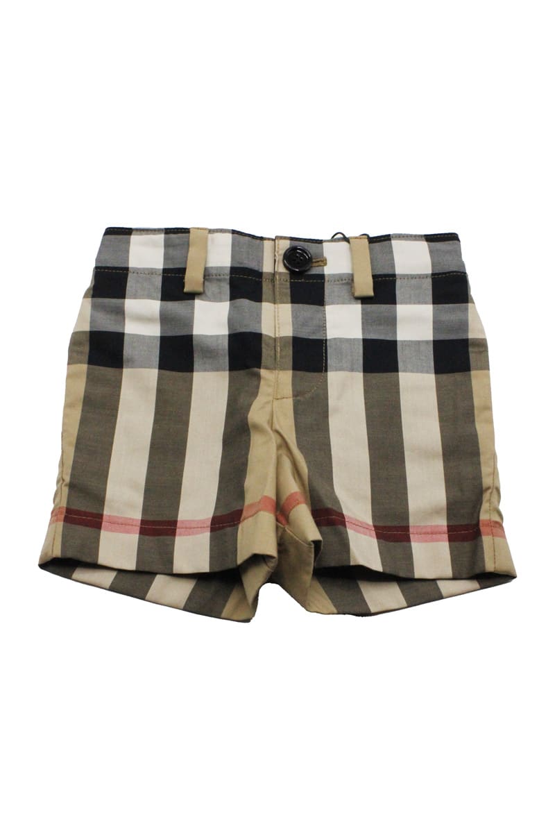 Burberry Baby Shorts Check