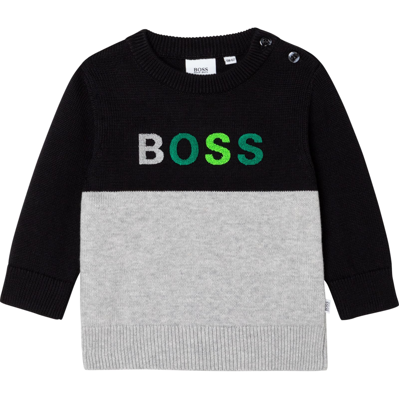 Hugo Boss Sweater With Embroidery