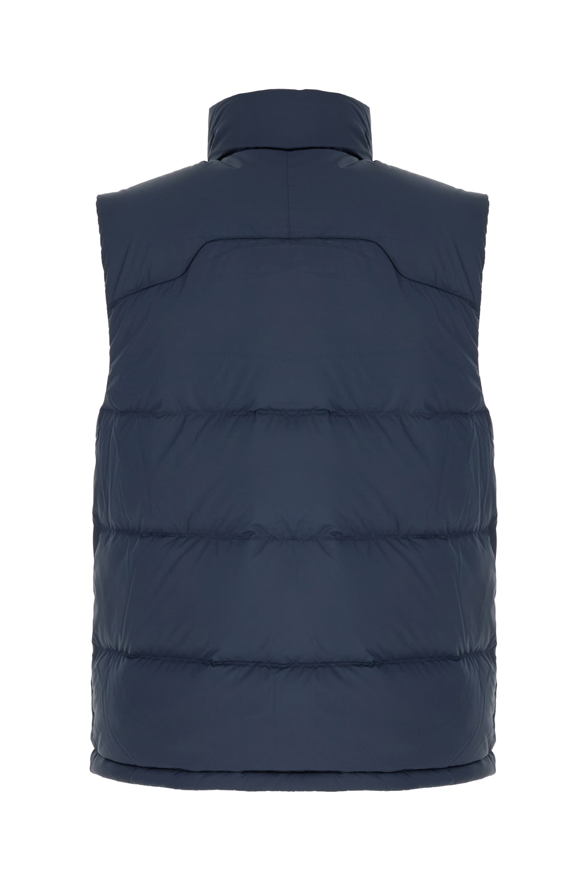 Polo Ralph Lauren Mens Annual Core Padded Regular-fit Recycled-polyester-down Gilet Polo Black In Blue