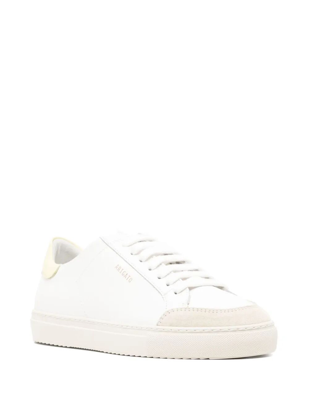 Axel Arigato Clean 90 Leather Sneakers In White