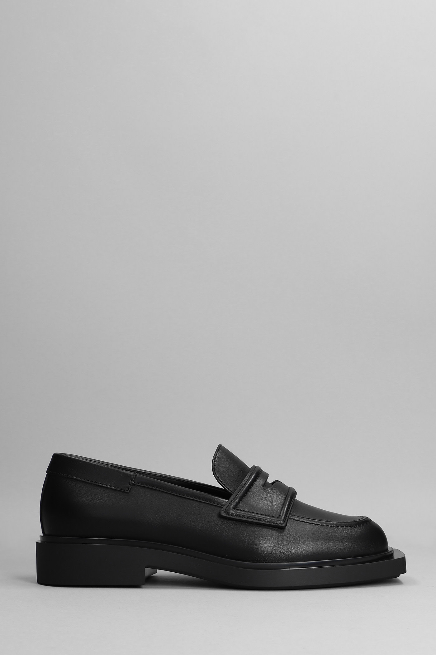 3JUIN Viola-w 020 Loafers In Black Leather