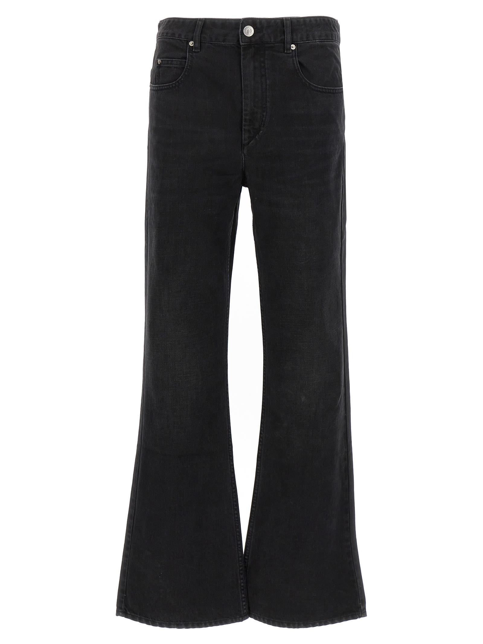 Shop Isabel Marant Belvira Jeans In Black