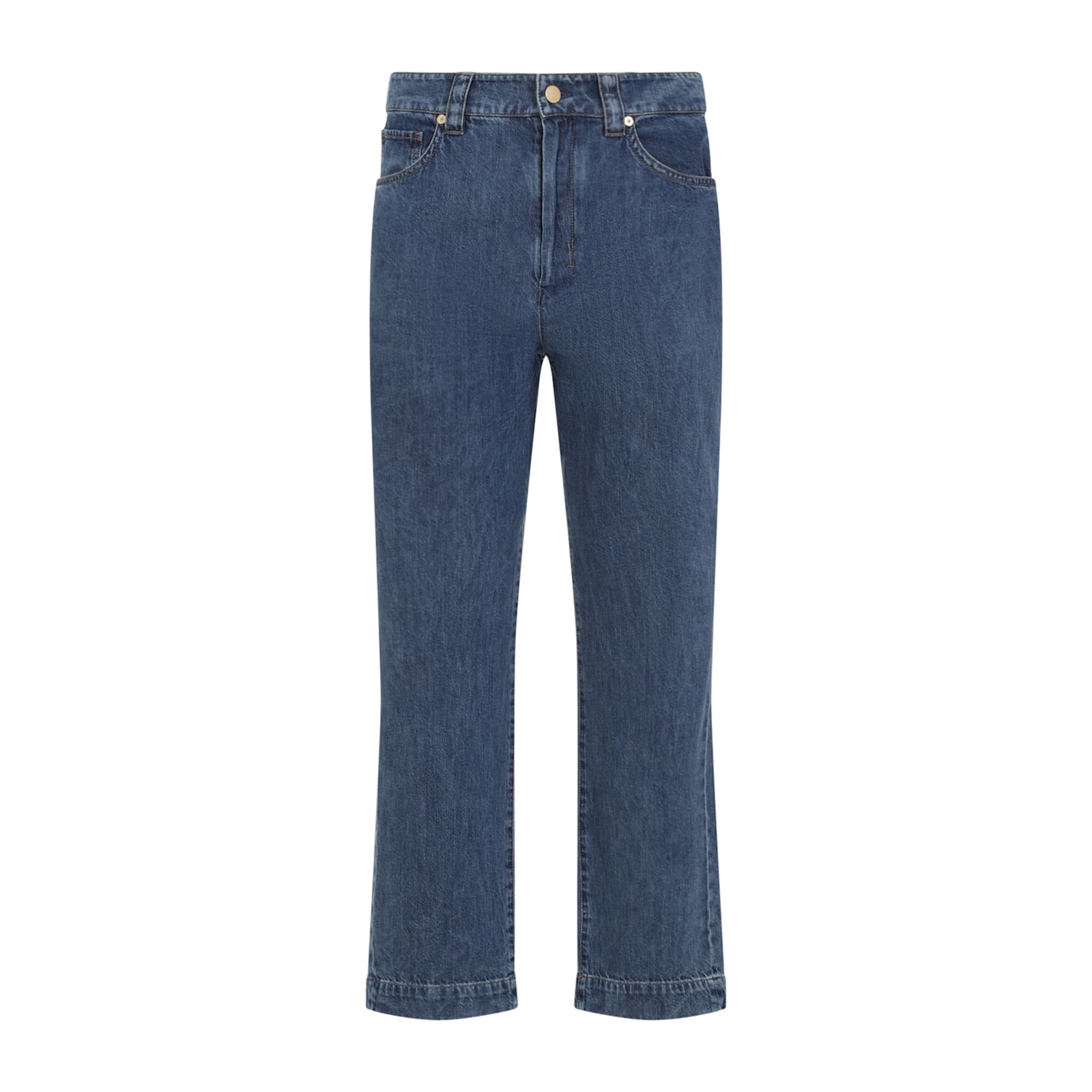 Shop 's Max Mara Cassia Jeans In Medio Pulito