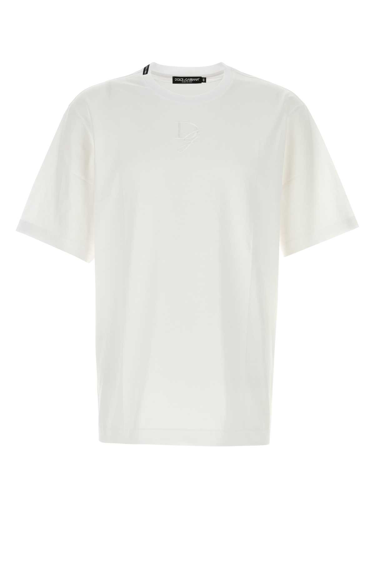 White Cotton T-shirt