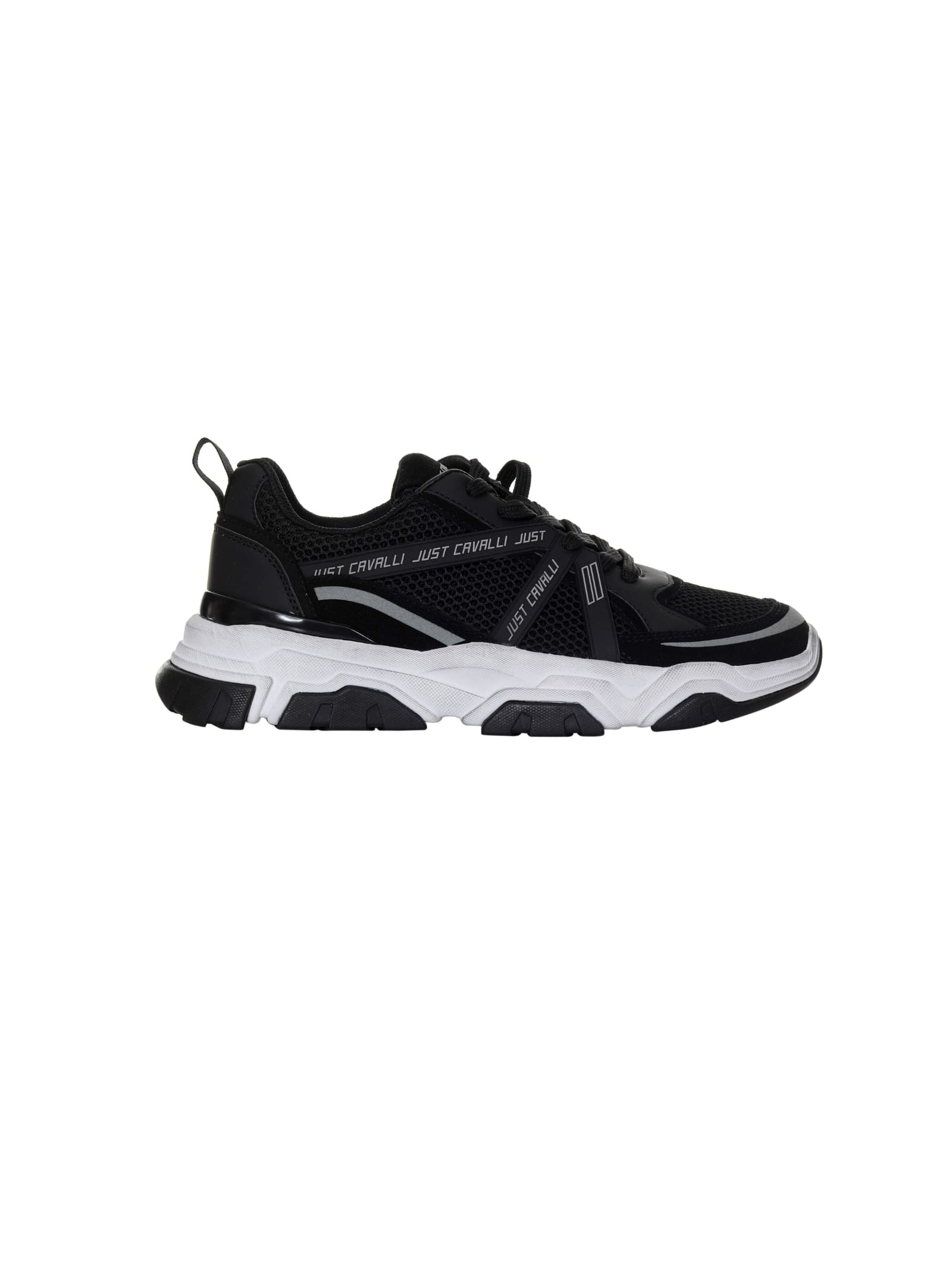 Just Cavalli Sneakers In Black