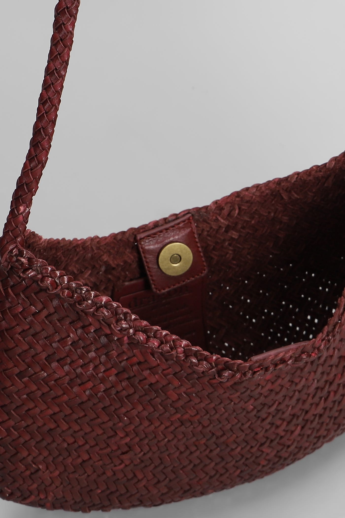 Dragon Diffusion Nova Luna Hand Bag In Bordeaux