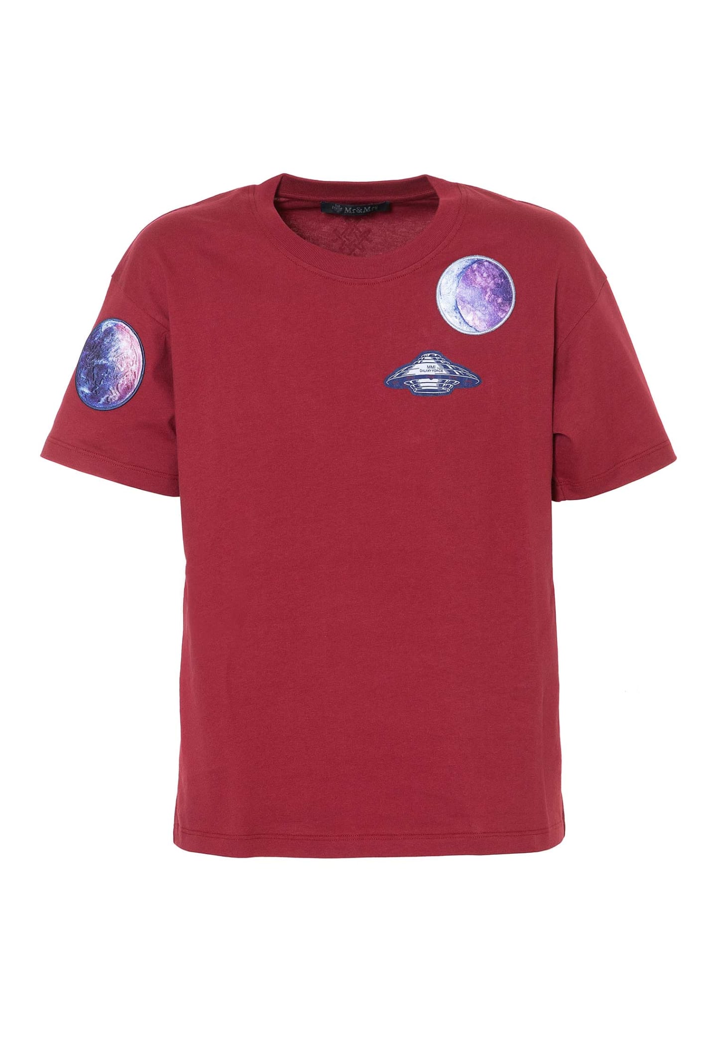 Mr & Mrs Italy Space-inspired Regular T-shirt For Woman