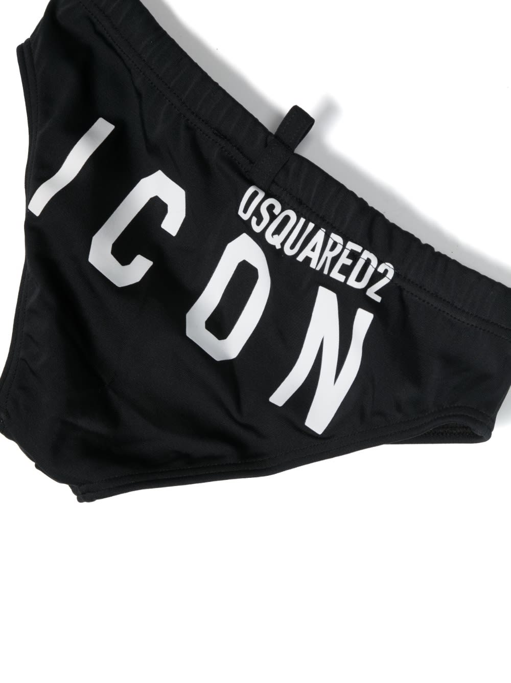 Shop Dsquared2 Swimsuit With Print In Black
