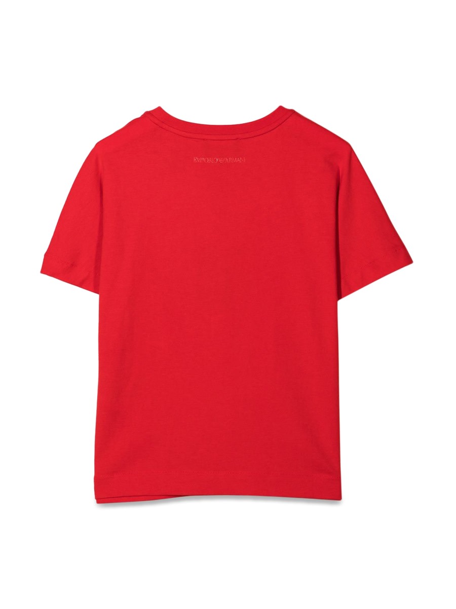 Shop Emporio Armani T-shirt In Red