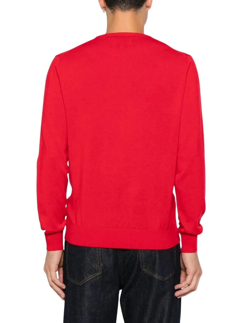 Mc2 Saint Barth Crew-neck Sweater In Red