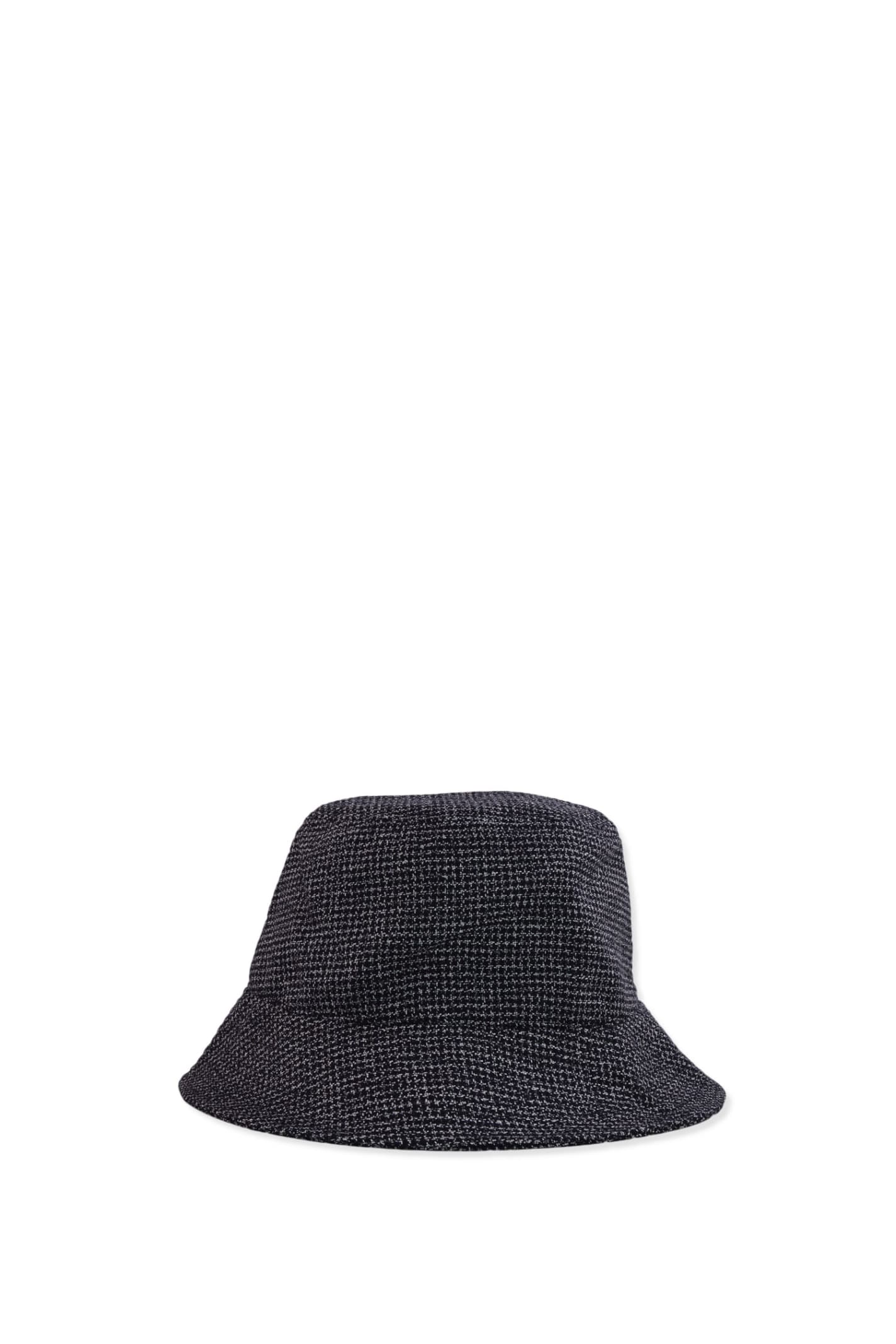 Shop Lardini Hat In Black
