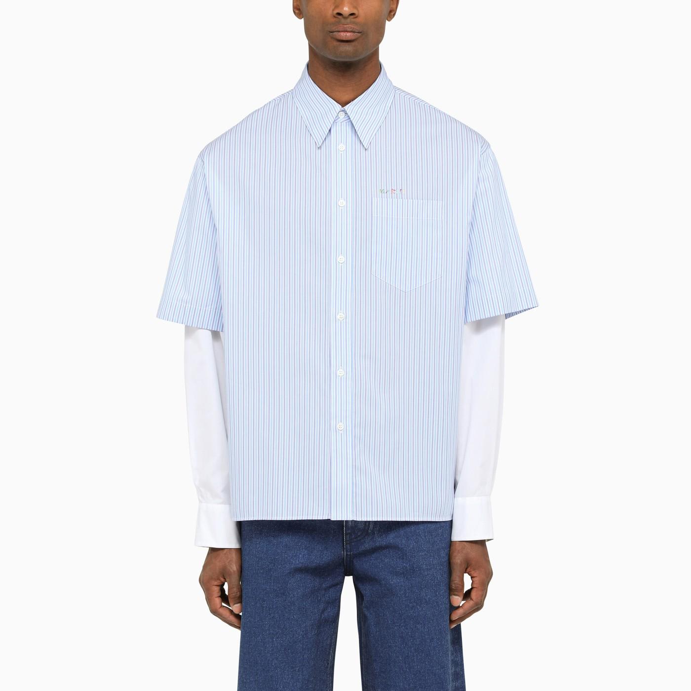 MARNI BLUE STRIPED SHIRT