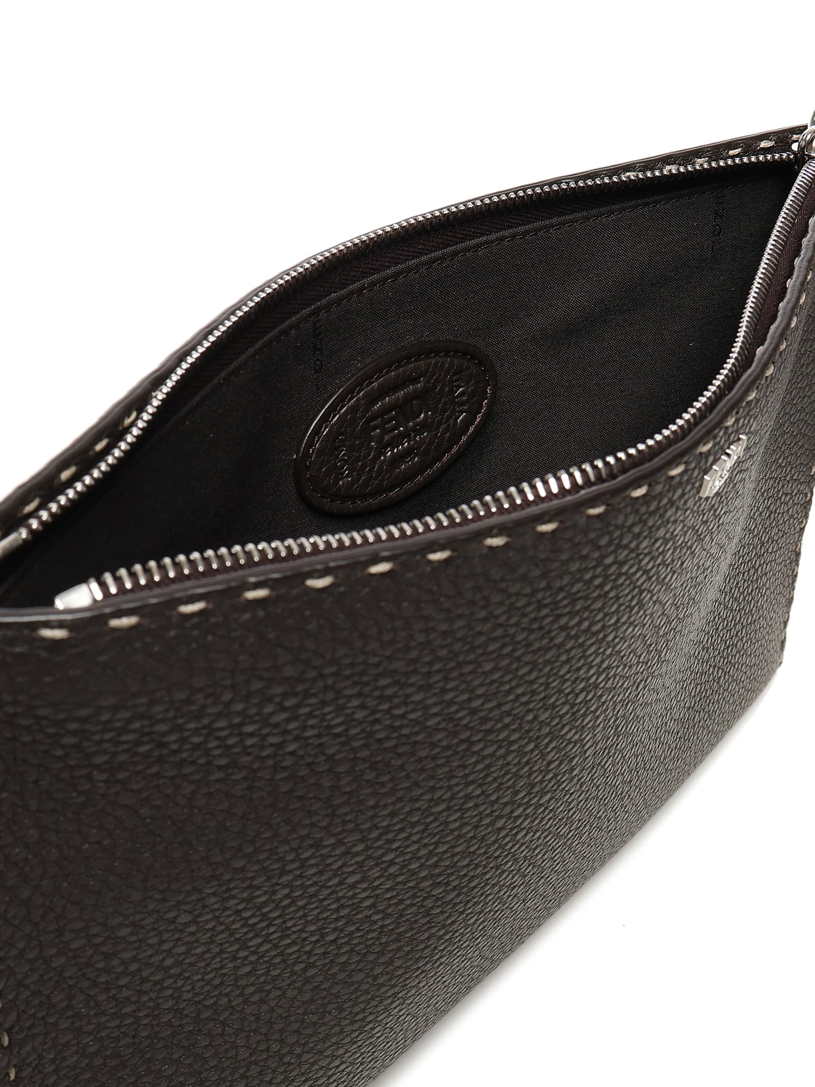 Fendi Men Flat Pouch In Multi