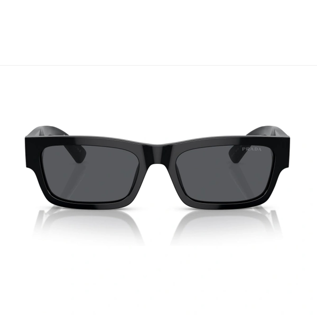 Shop Prada Pr A03s 16k07t Sunglasses In Nero