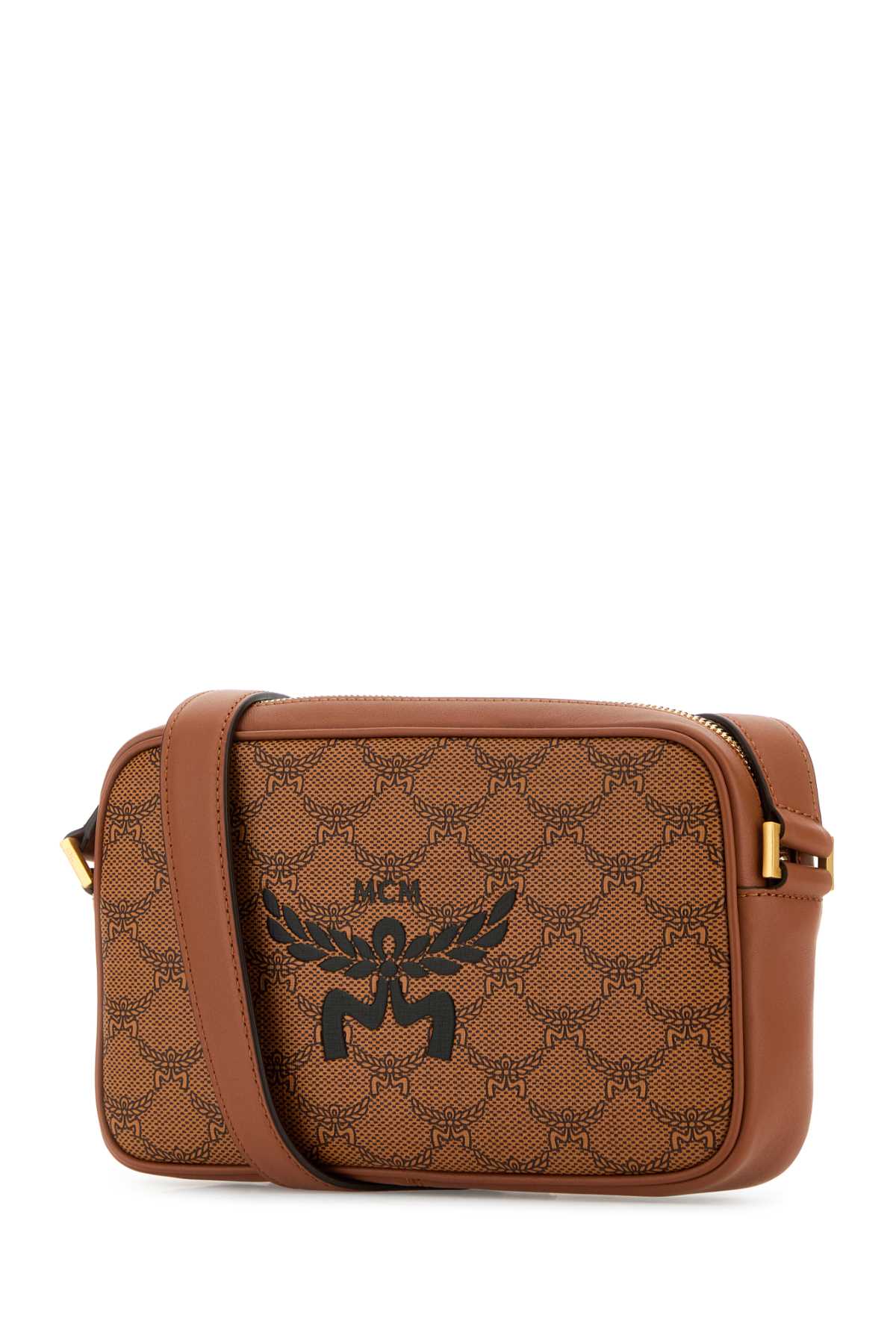 Mcm Printed Canvas Small Himmel Crossbody Bag