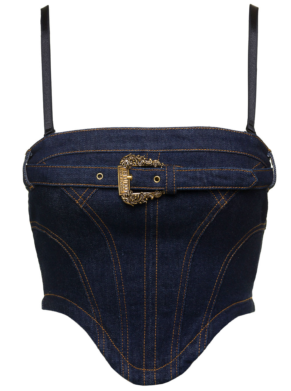 Versace Jeans Couture 75dp252 Top In Blue
