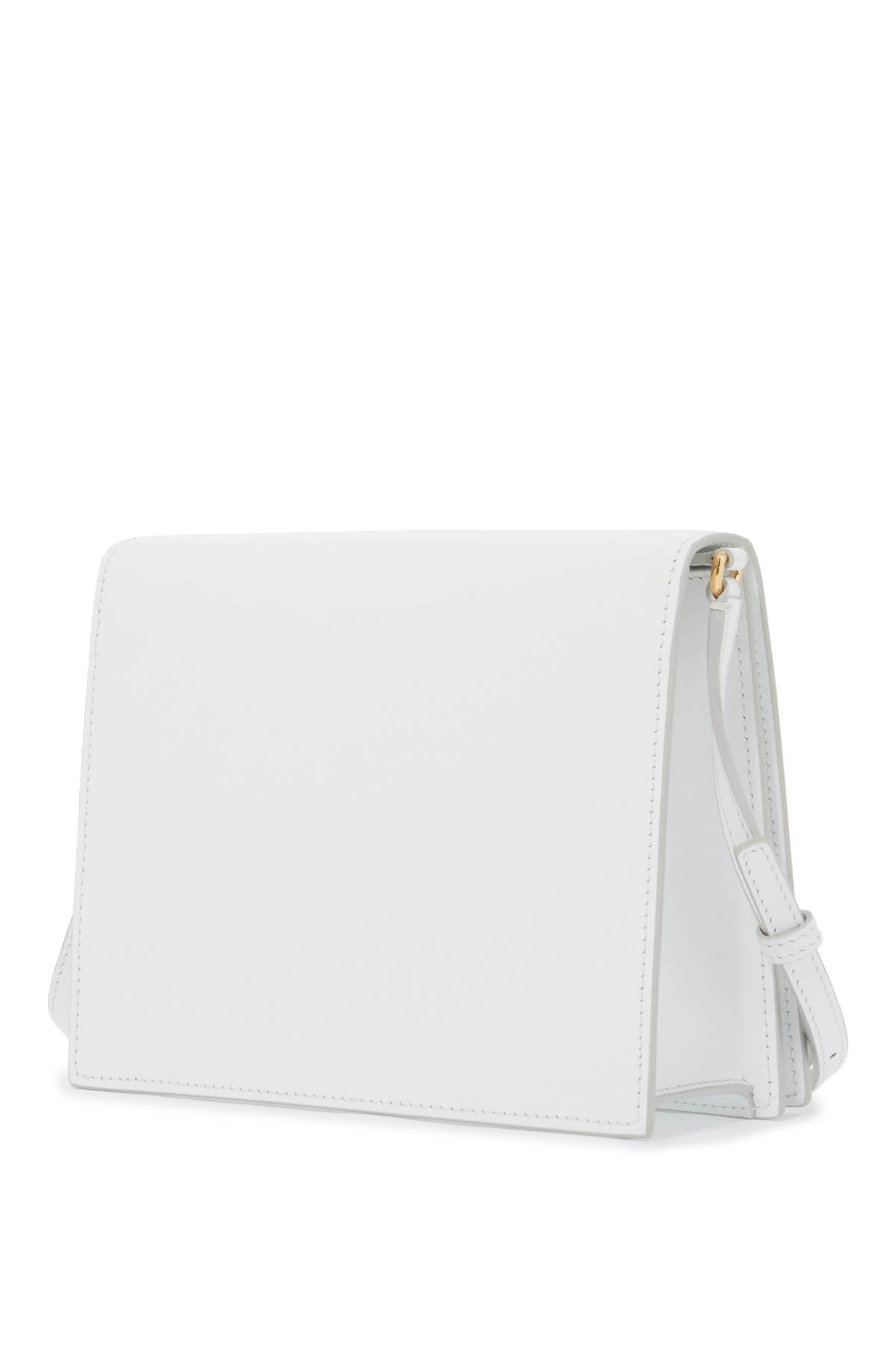 Shop Dolce & Gabbana Dg Logo Crossbody Bag In Bianco Ottico (white)